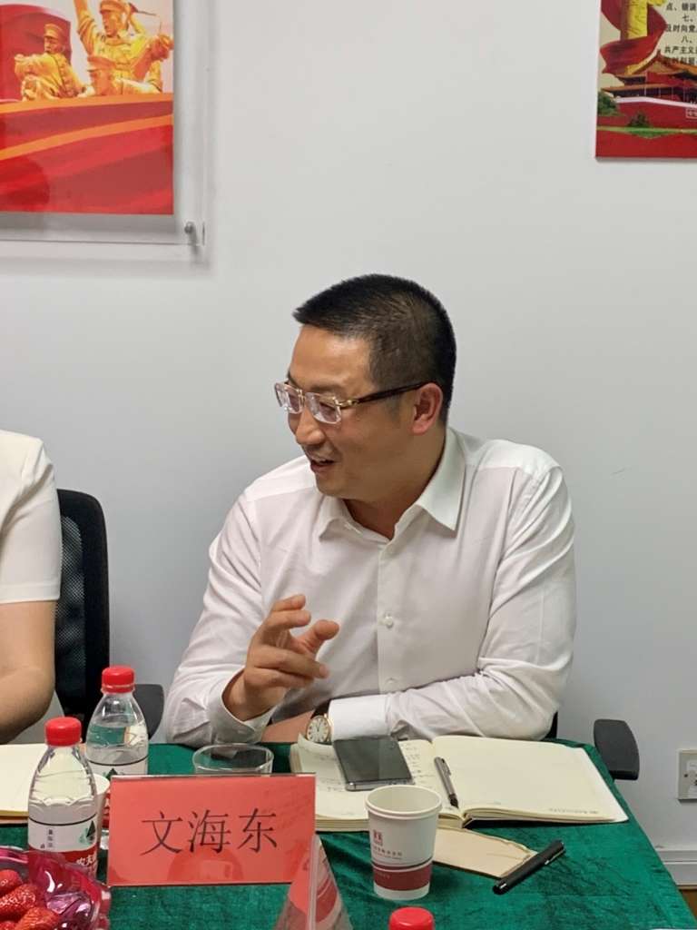 甘肃省委统战部六处张树杰处长深入杰隆律师事务所调研指导